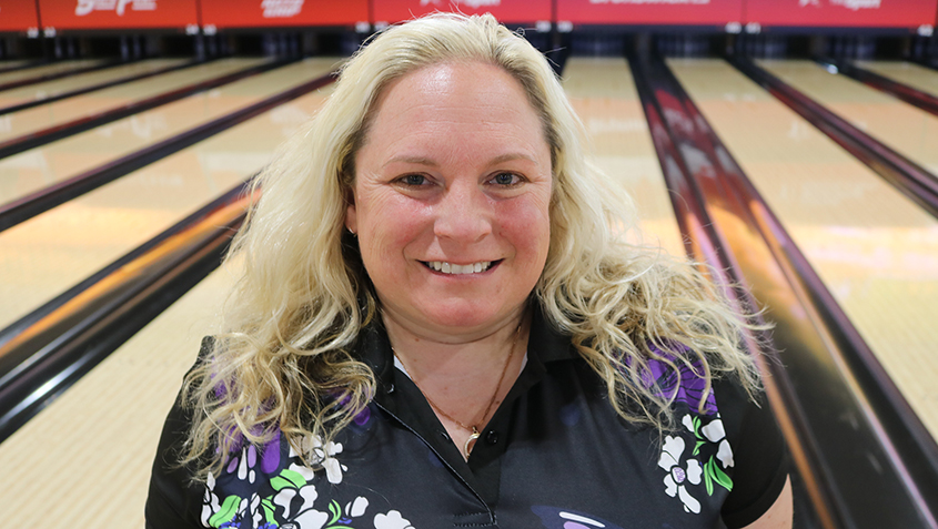 Cristi Dikeou at the 2023 USBC Women's Championships